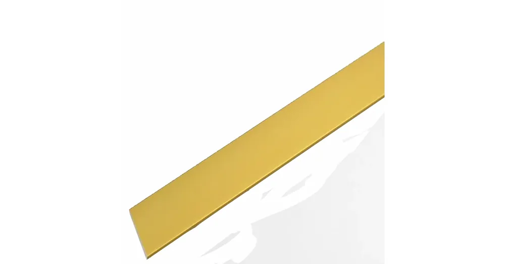 Kedvezmény ALU.PROFIL LAPOS 20*3/2.5M ARANY IMPORT