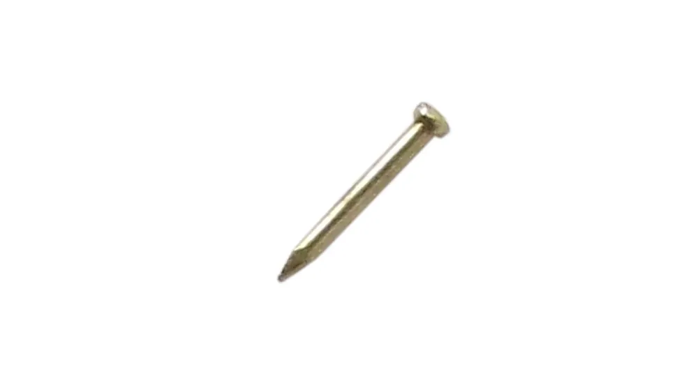 Biztonságos fizetés KÉPSZEG KISFEJŰ EXTRA HEGYES SÁRGAREZEZETT D0.5*8mm IMPORT