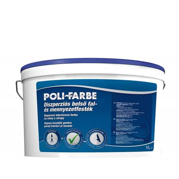 Vásárlói kedvenc Poli-Farbe diszperziós beltéri falfesték