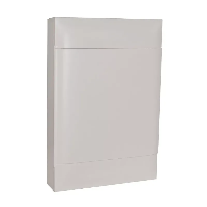 Legrand PractiboxS 3 sor 18 modul, falon kívüli kiselosztó(650°C), fehér ajtóval, védőföld és nulla elosztókapoccsal (Legrand 137208) Nézd meg most