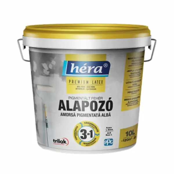 Kedvezmény Héra Prémium Latex 3in1 alapozó pigmentált (fehér)