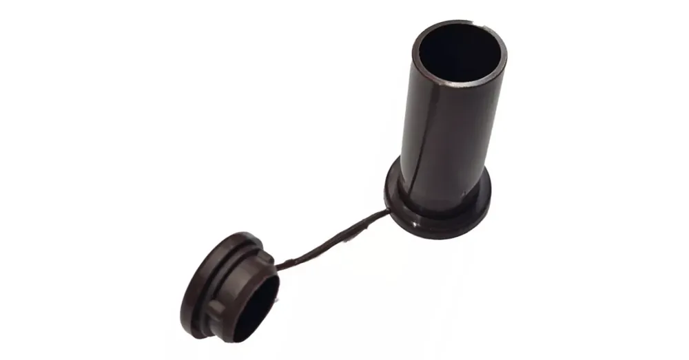 REDŐNYÜTKÖZŐ KICSI MŰANYAG D20x30mm ÁTMENŐFURATTAL BARNA MAGYAR Akció