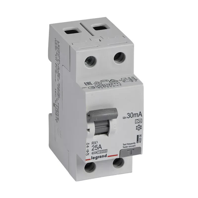 Legrand RX3 áram-védőkapcsoló 2P 25A A 30MA (Legrand 402036) Olcsó