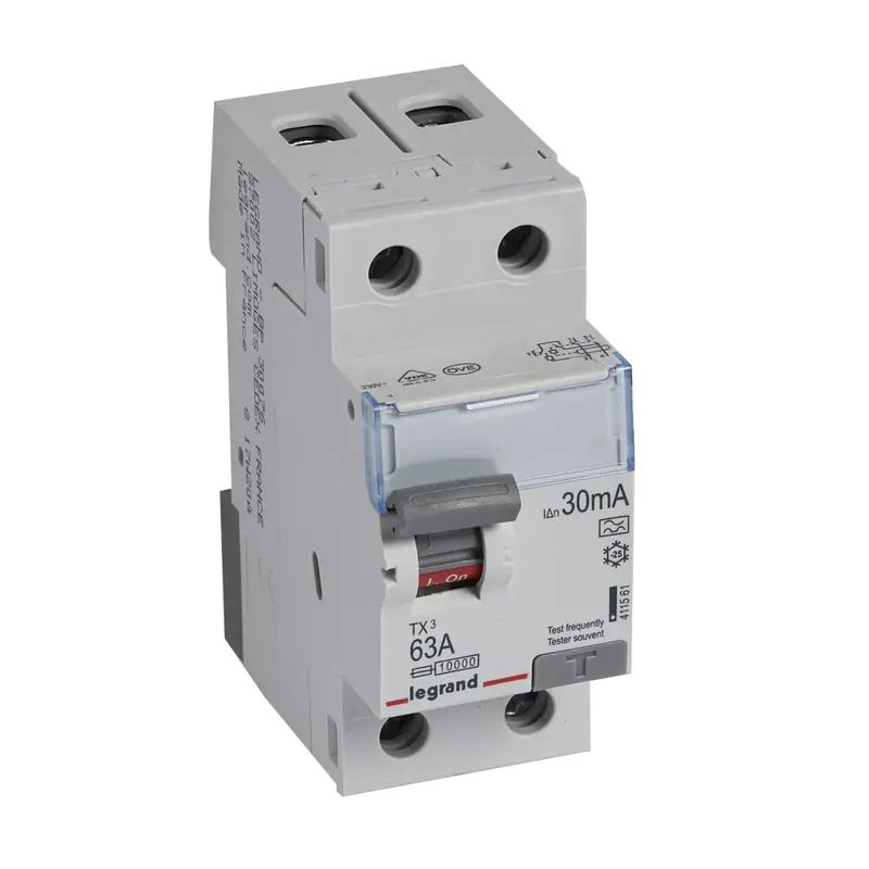 Legrand TX3 áram-védőkapcsoló 2P 63A 30MA A (Legrand 411561) Ajánlat