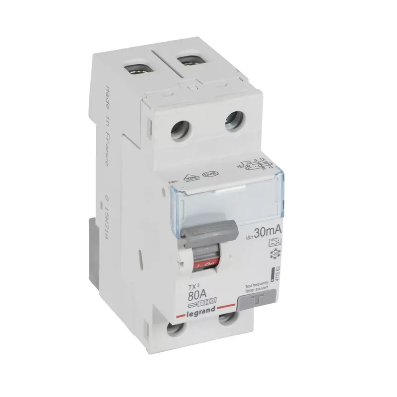 Utolsó esély Legrand TX3 áram-védőkapcsoló 2P 80A 30MA A (Legrand 411562)