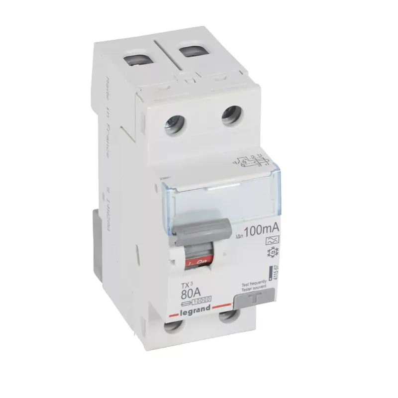 Legrand TX3 áram-védőkapcsoló 2P 80A 100MA A (Legrand 411567) Gyors szállítás