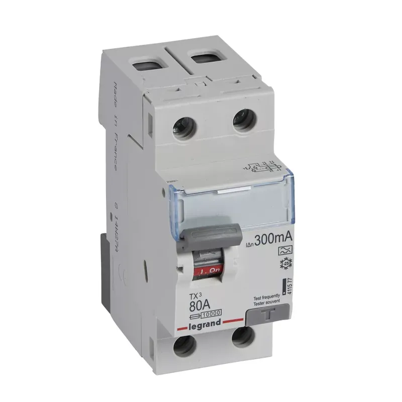 Szuper akció Legrand TX3 áram-védőkapcsoló 2P 80A 300MA A (Legrand 411577)