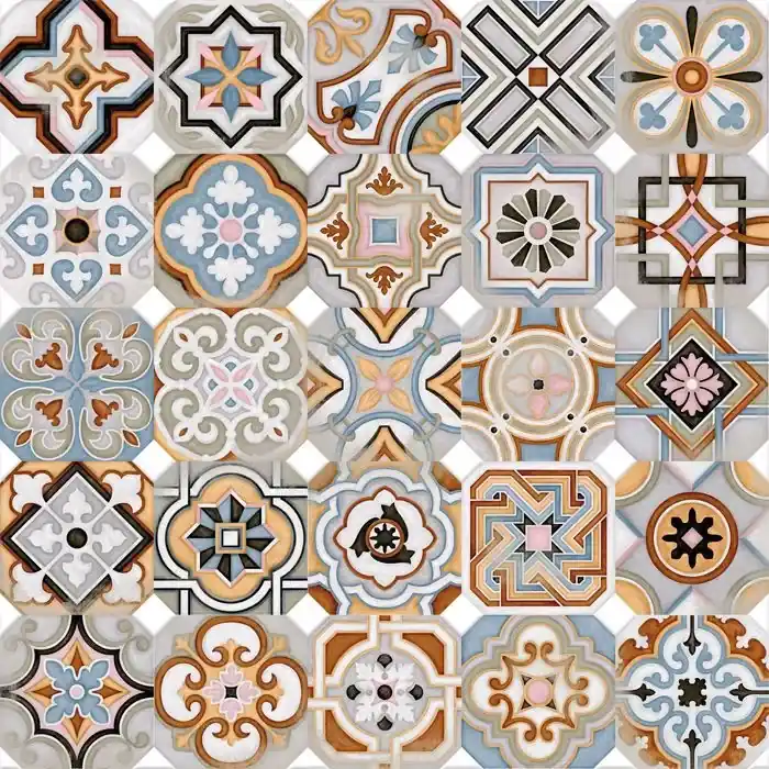 Vodevil Octogono Musichalls Multicolor 20X20 Bestseller