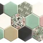 Különleges ajánlat Realonda Hex Nouveau Green 26,5X51 I.o