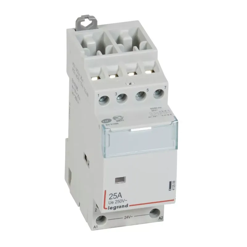 Szuper ajánlat Legrand CX3 moduláris kontaktor 25A 24V 2Z+2NY (Legrand 412509)