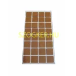 FOREST 10015505030 BÚTORCSÚSZTATÓ FILC 25*25*3mm ÖNTAPADÓS 32DB/CS. SZÖGLETES Népszerű