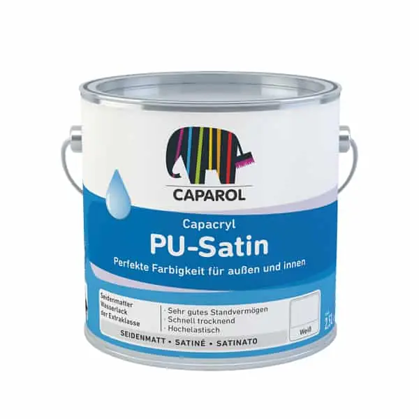 Caparol PU-satin vizes zománc 2,5 Liter Ne maradj le