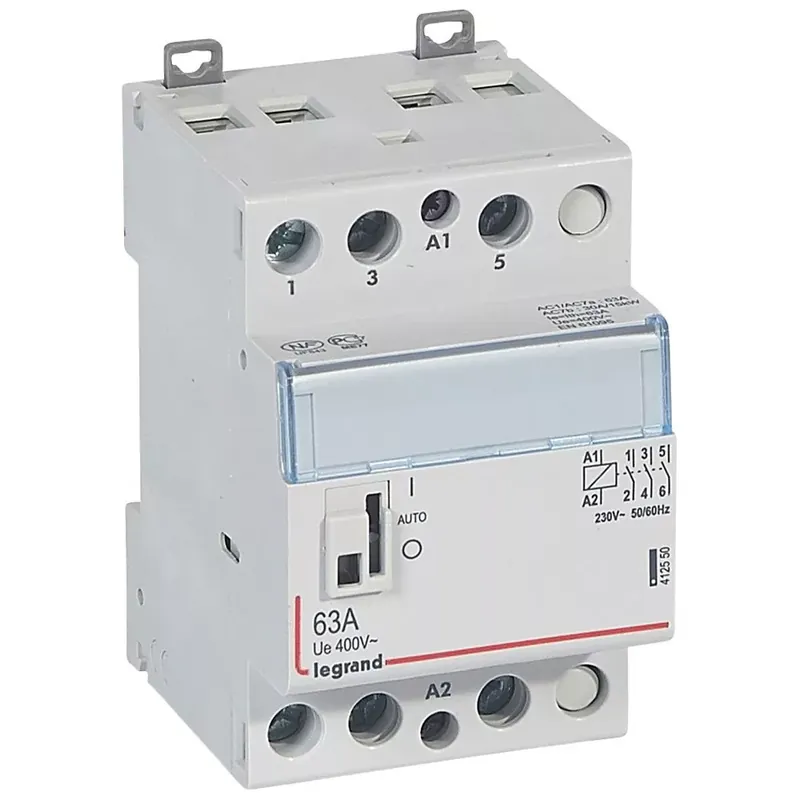 Legrand CX3 moduláris kontaktor 63A 230V 3Z - karral (Legrand 412550) Expressz kézbesítés