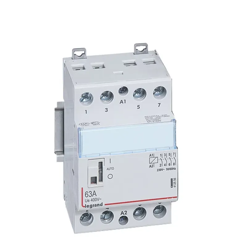 Biztonságos fizetés Legrand CX3 moduláris kontaktor 63A 230V 4Z - karral (Legrand 412556)