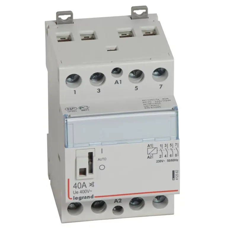 Bestseller Legrand CX3 moduláris kontaktor 40A 230V 4Z halk - karral (Legrand 412562)