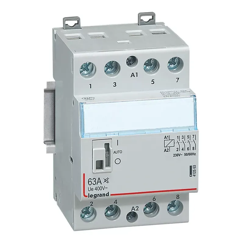 Legrand CX3 moduláris kontaktor 63A 230V 4Z halk - karral (Legrand 412563) Árcsökkenés