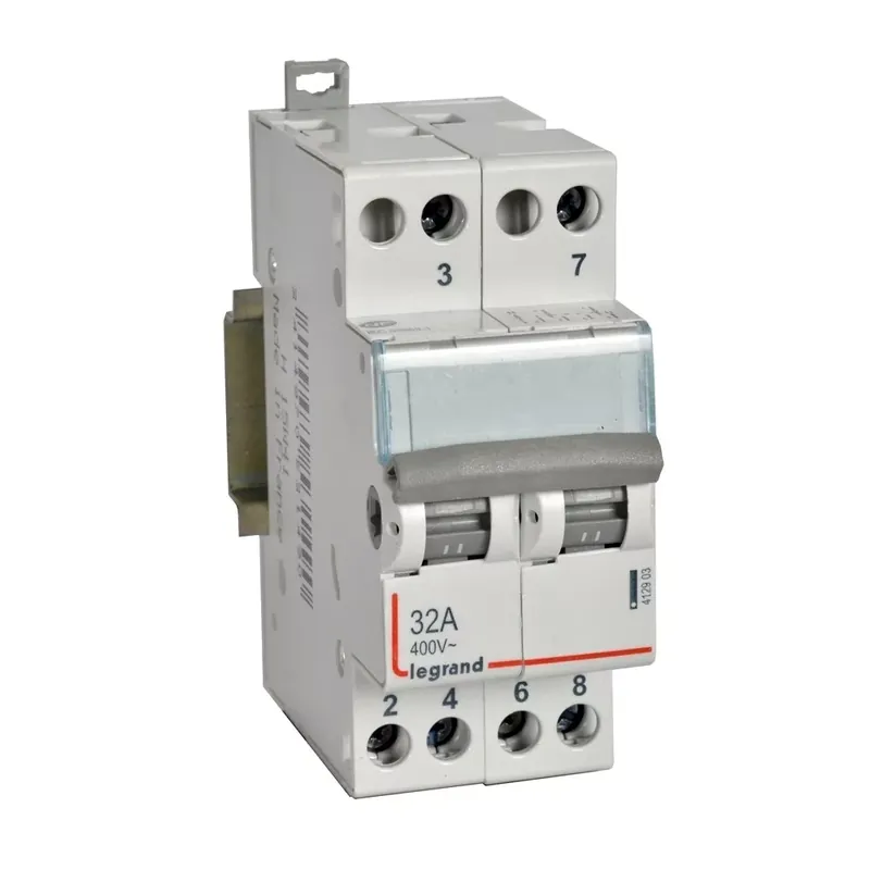 Prémium Legrand CX3 moduláris váltókapcsoló 2P 32A középállással (Legrand 412903)