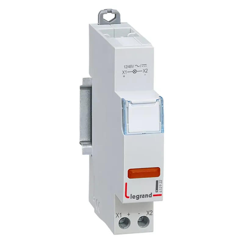 Legrand CX3 moduláris jelzőlámpa LED piros 12/48V ~/= (Legrand 412922) Legnépszerűbb
