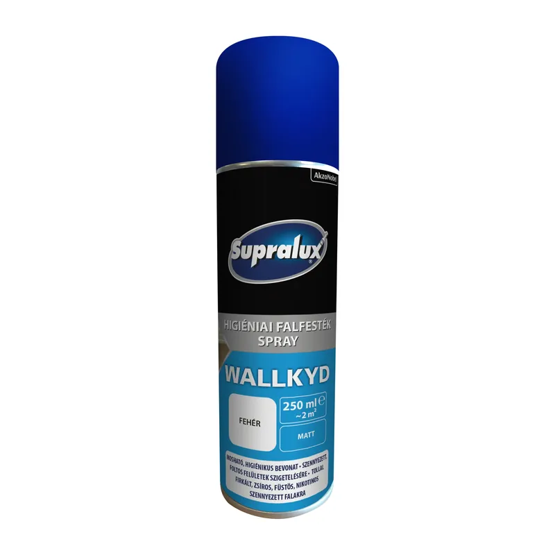 Vásárlói kedvenc Supralux Wallkyd higiéniai beltéri fehér falfesték 250ml