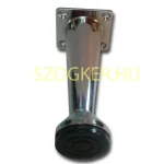 Végkiárusítás FOREST 10014110020 BÚTORLÁB 100mm CSILLOGÓ KRÓM KÚPOLT VÉG 43*43mm TALP