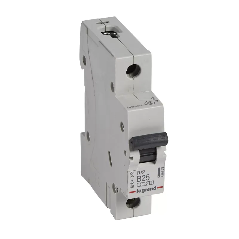 Legrand RX3 kismegszakító 1P B25 6000A BIC (Legrand 419138) Biztonságos vásárlás