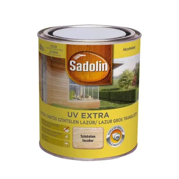 Szuper akció Sadolin UV Extra tartós kültéri lazúr 2,5 Liter