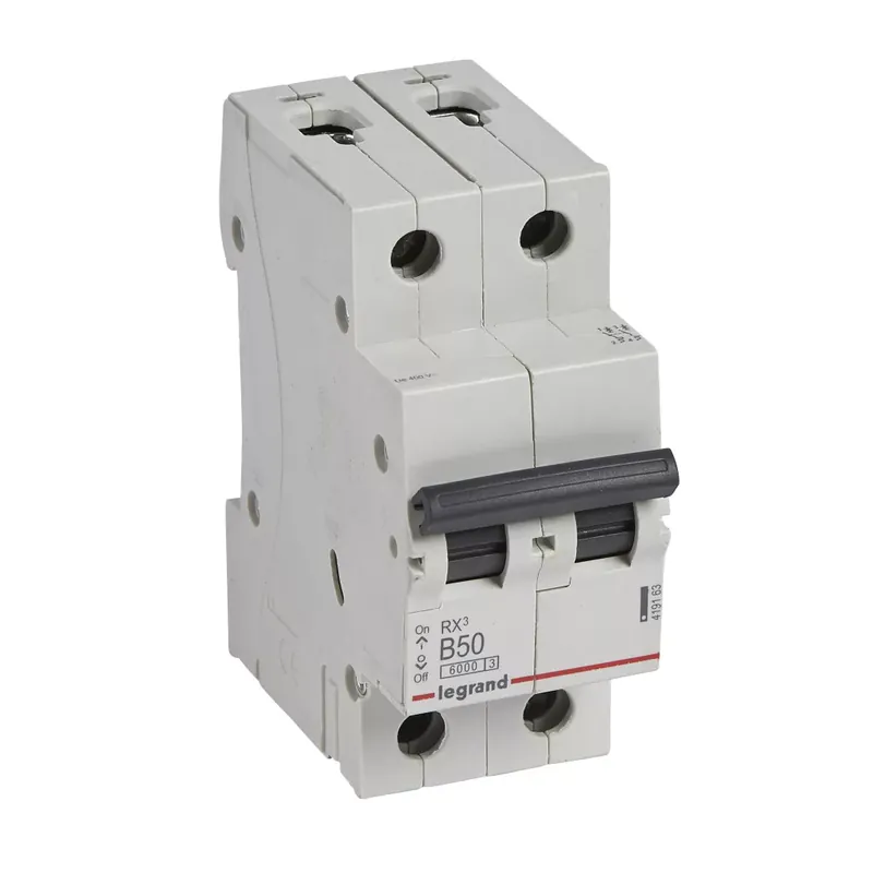Ajánlat Legrand RX3 kismegszakító 2P B50 6000A BIC (Legrand 419163)