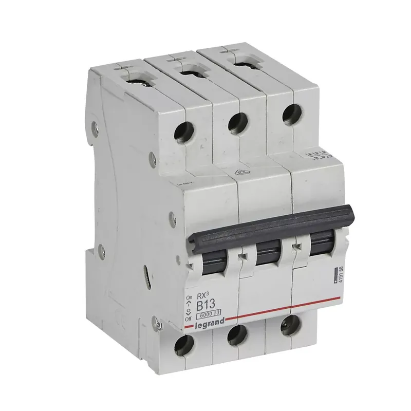 Alacsony ár Legrand RX3 kismegszakító 3P B13 6000A BIC (Legrand 419168)