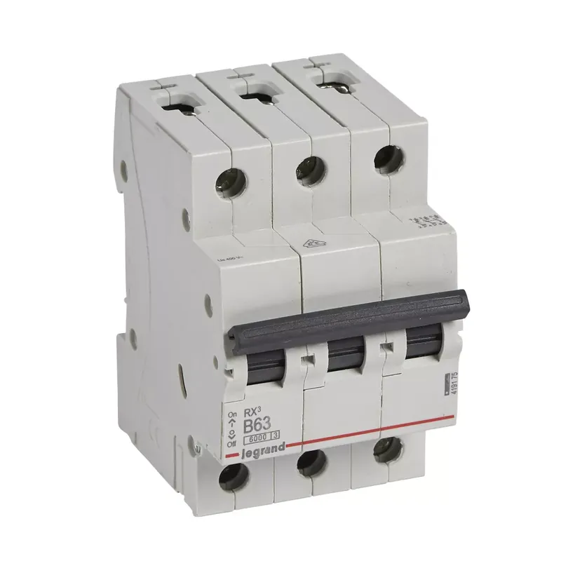 Legrand RX3 kismegszakító 3P B63 6000A BIC (Legrand 419175) Utolsó esély