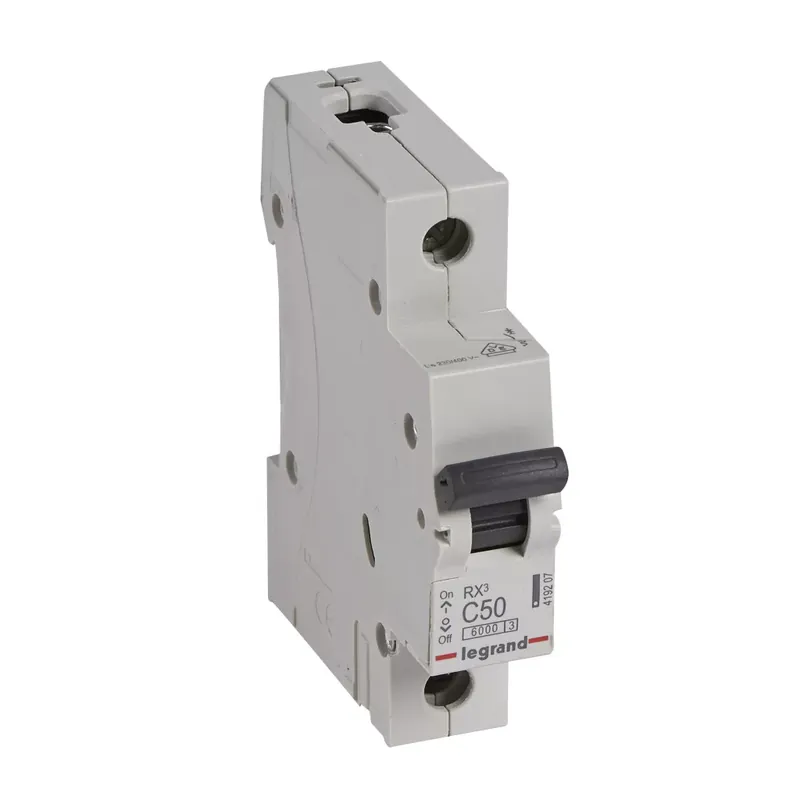Legjobb ár Legrand RX3 kismegszakító 1P C50 6000A BIC (Legrand 419207)