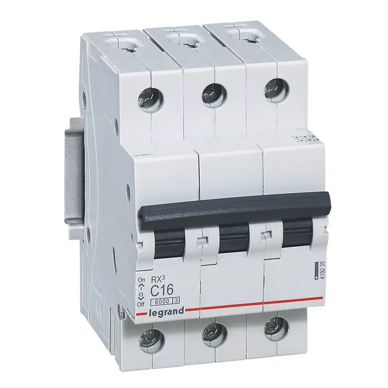 Legrand RX3 kismegszakító 3P C16 6000A BIC (Legrand 419235) Azonnal elérhető