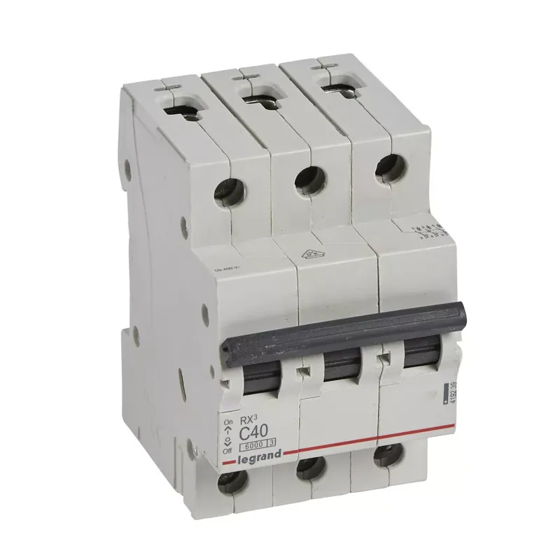 Legrand RX3 kismegszakító 3P C40 6000A BIC (Legrand 419239) Exkluzív ajánlat