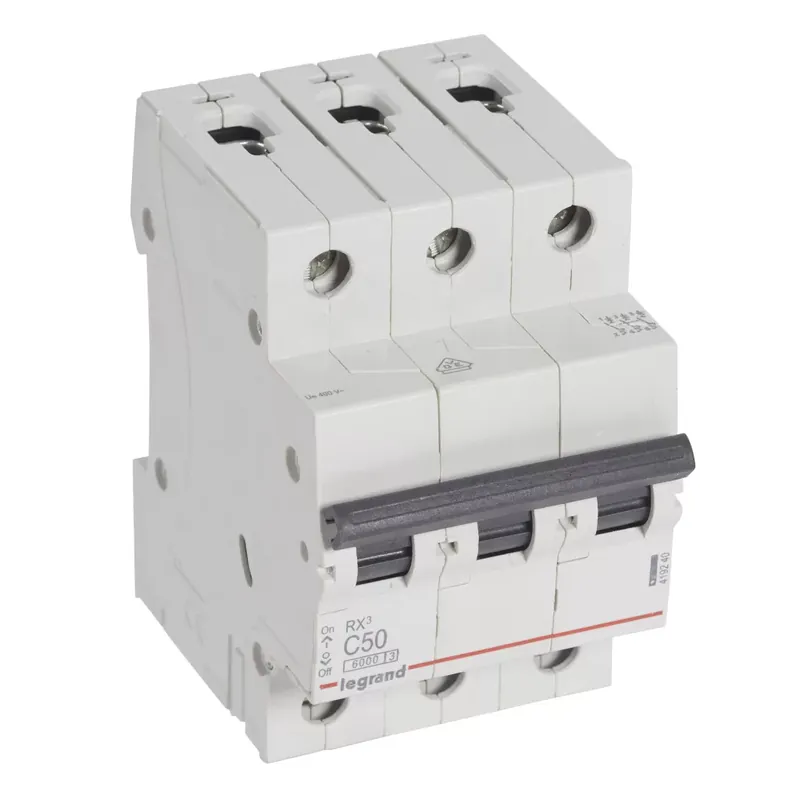 Legnépszerűbb Legrand RX3 kismegszakító 3P C50 6000A BIC (Legrand 419240)