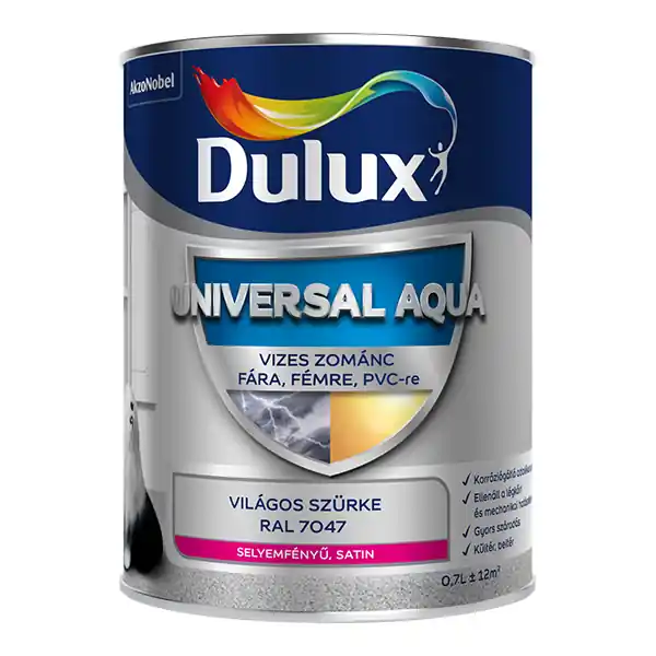 DULUX UNIVERSAL AQUA ZOMÁNCFESTÉK 0,7L Nézd meg most
