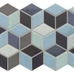 Biztonságos fizetés Realonda Rhombus Blue 26,5X51 I.o