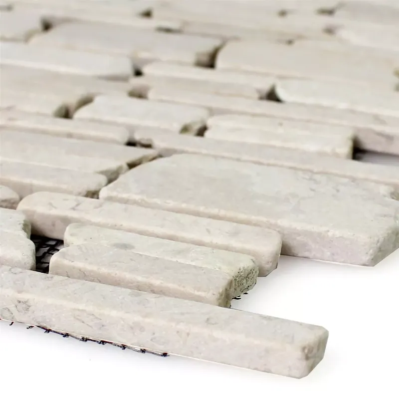 Gyors szállítás Minta tól től Mozaik Csempe Üveggolyó Brick Biancone