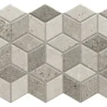 Vásárlói kedvenc Realonda Rhombus Stone Grey 26,5X51 I.o