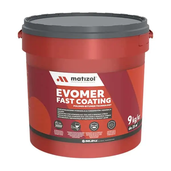 Matizol Evomer Fast Coating polimer-bitumenes vízszigetelő anyag Végkiárusítás