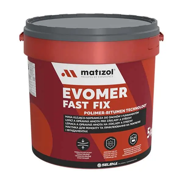 Legnépszerűbb MATIZOL EVOMER FAST FIX – Polimer-bitumen javító és tömítő paszta