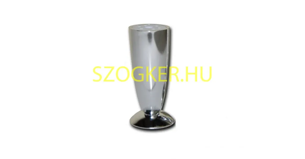 Népszerű BÚTORLÁB 090mm KEHELY ALAKÚ CSILLOGÓ KRÓM MŰANYAG POLIPLAST 4001 UTOLSÓ DARABOK!