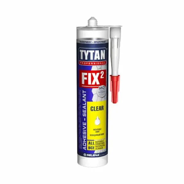 Tytan Fix² Clear színtelen szerelési ragasztó-tömítő 290ml Alacsony ár