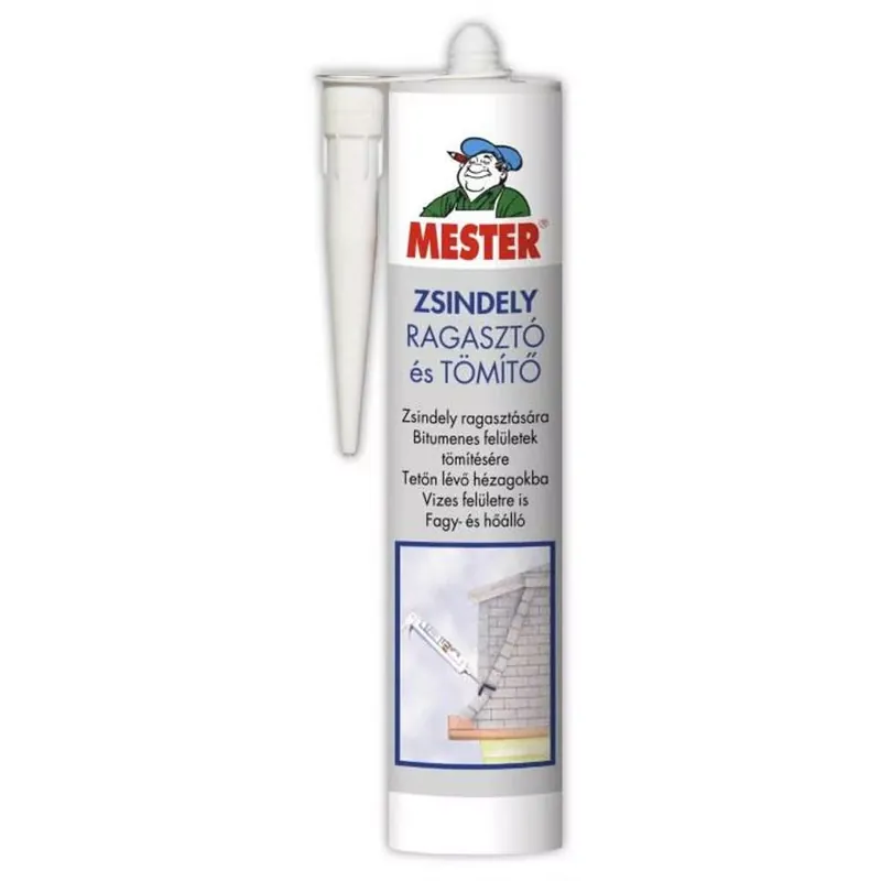 Mester Zsindely Ragasztó Tömítő 310 ml fekete Legnépszerűbb