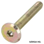 BÚTORCSAVAR LAPOS M06*100 P6S SÁRGAHORG. MAGYAR EGYEDI Gyors szállítás
