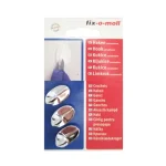 Legjobb ár FIX-O-MOLL 382641 AKASZTÓ ÖNTAPADÓS 24*15mm EZÜST 3DB/CS