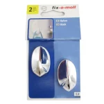 FIX-O-MOLL 3566705 AKASZTÓ ÖNTAPADÓS 43*26mm EZÜST 2DB/CS Outlet
