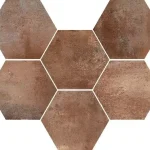 Ragno Epoca Hexagon Cotto Scuro 21X18,2 Kiárusítás