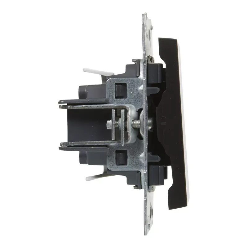 Legrand Suno egypólusú kapcsoló 10AX, fekete (Legrand 721401) Nézd meg most