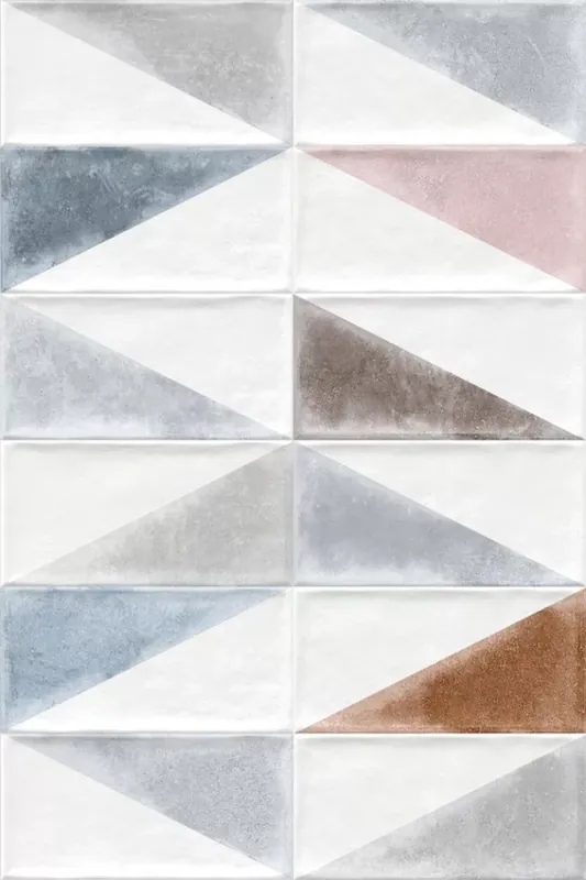 Csak ma Etnia Rabari Multicolor 10X20 Dekorcsempe Mix