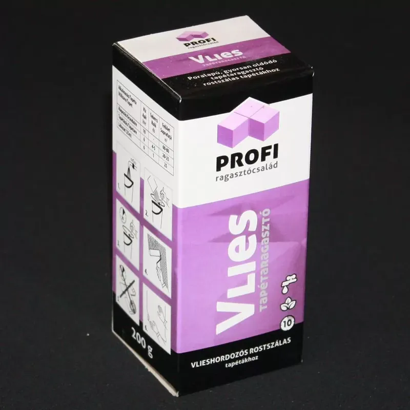 Biztonságos fizetés Profi Vlies tapétaragasztó 200 gr