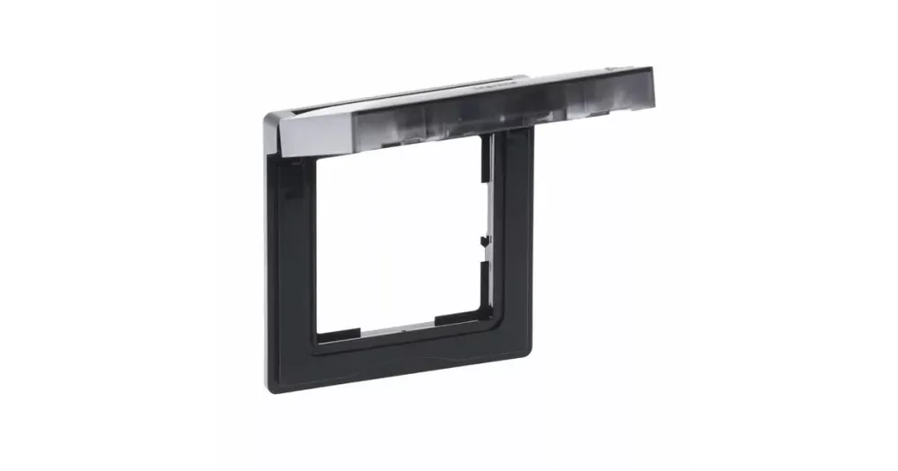 Legrand Suno 1-es keret, IP44, fekete (Legrand 721444) Kiárusítás